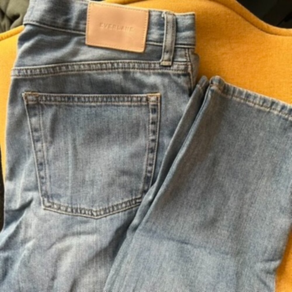 Everlane The Summer Jean in Weathered Blue